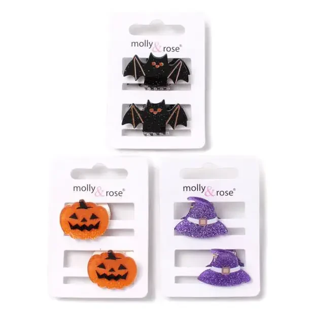 Halloween Mini Clamps 2pk