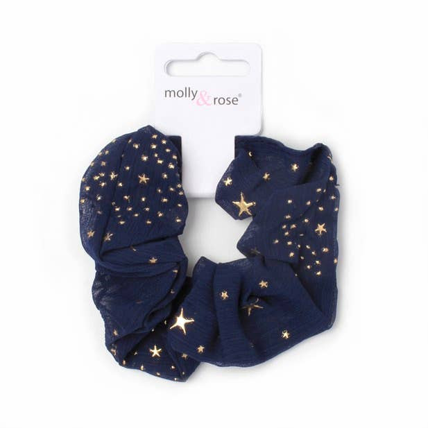 Star Print Scrunchie
