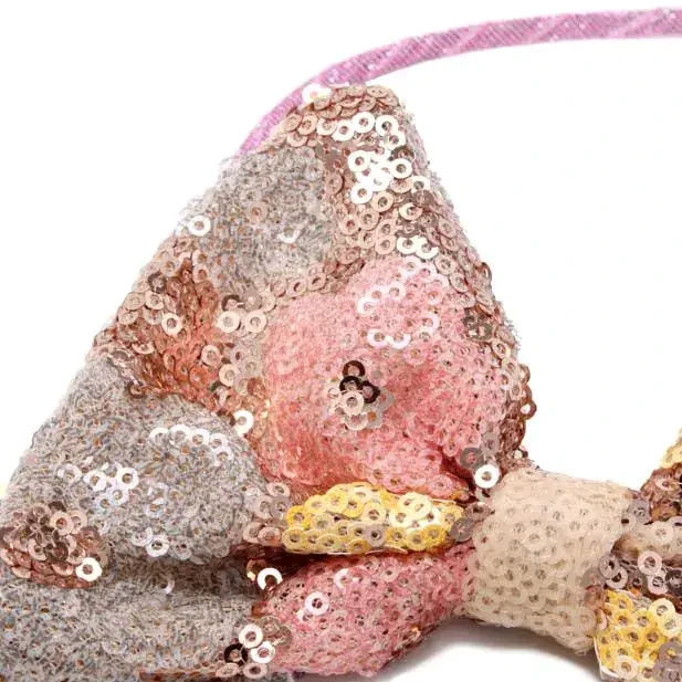 Aliceband With Large Sequin Bow