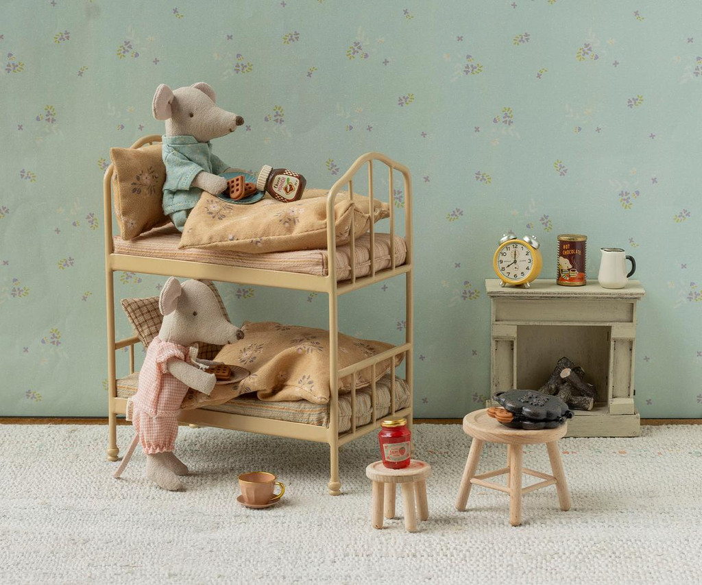 Bunk Bed For Mouse - Wheat