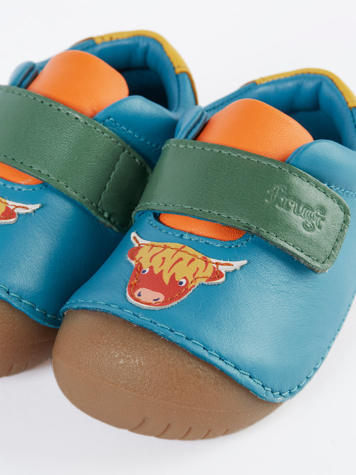 Fjord First Walker - Boat Blue / Cow