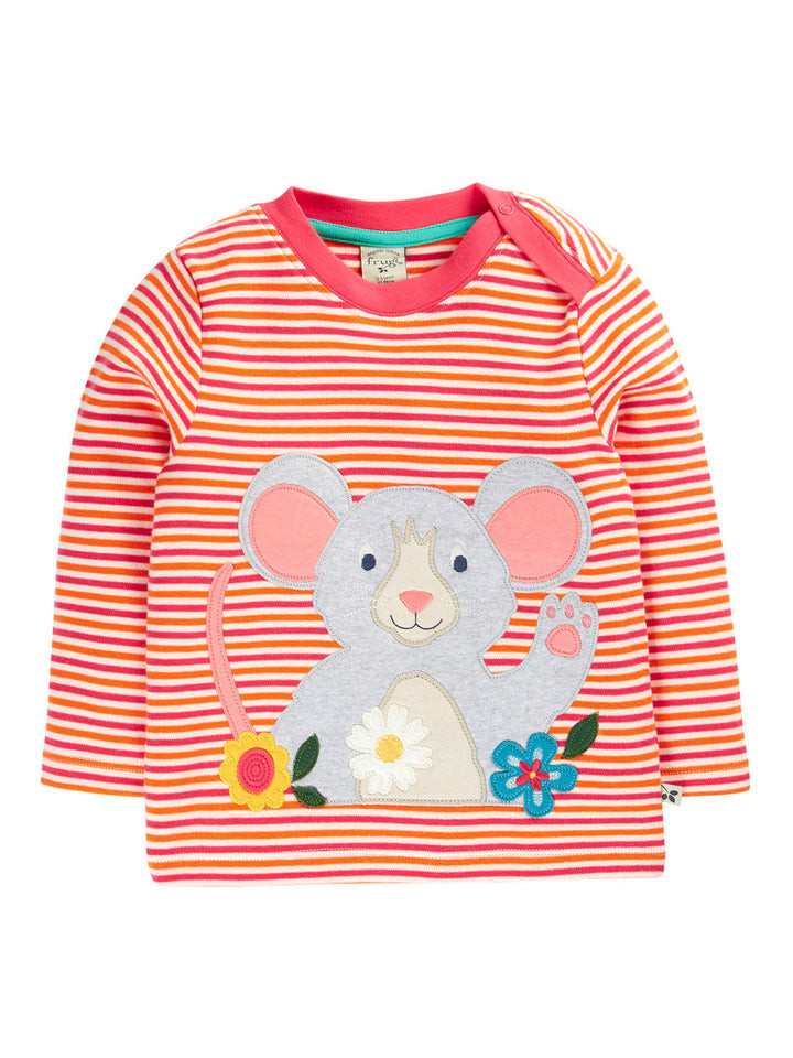Orion Circular Top - Sunset Stripe / Mouse