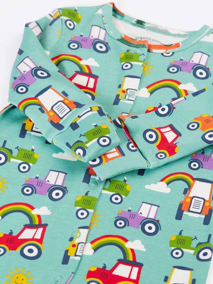 Lovely Babygrow - Terrific Tractors