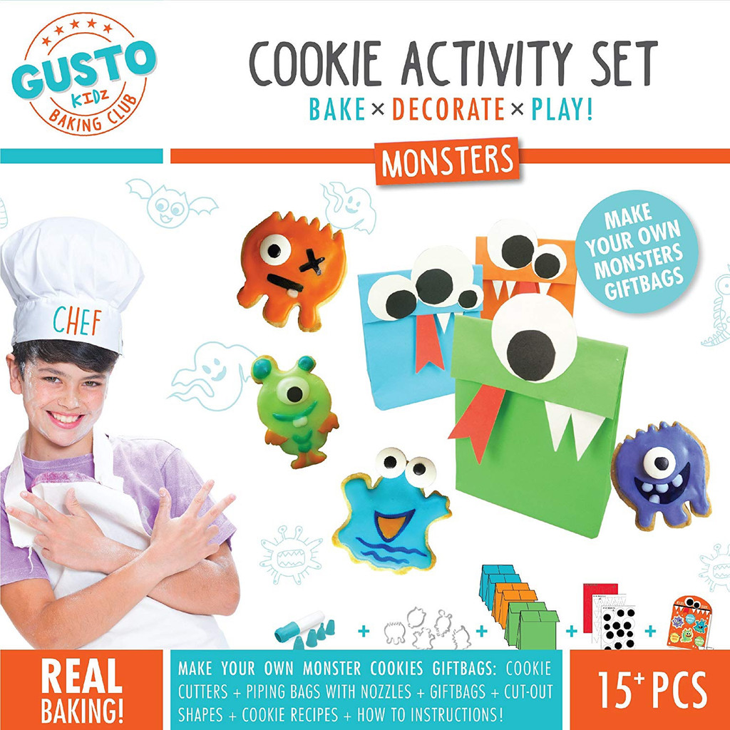 Monsters Cookie Activity Set - Bake, Decorate, Play