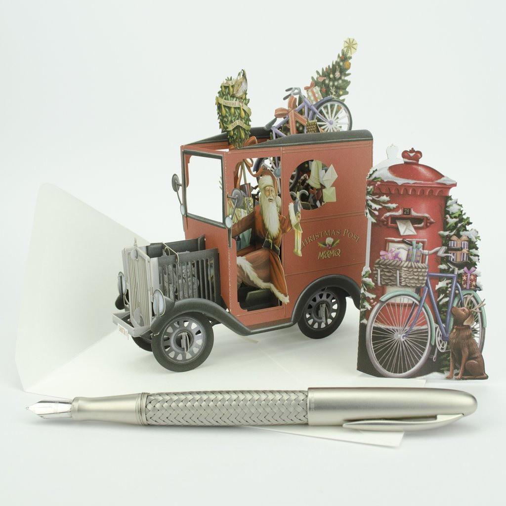 Uk Post Van 3D Pop Up Greetings Card X3D006