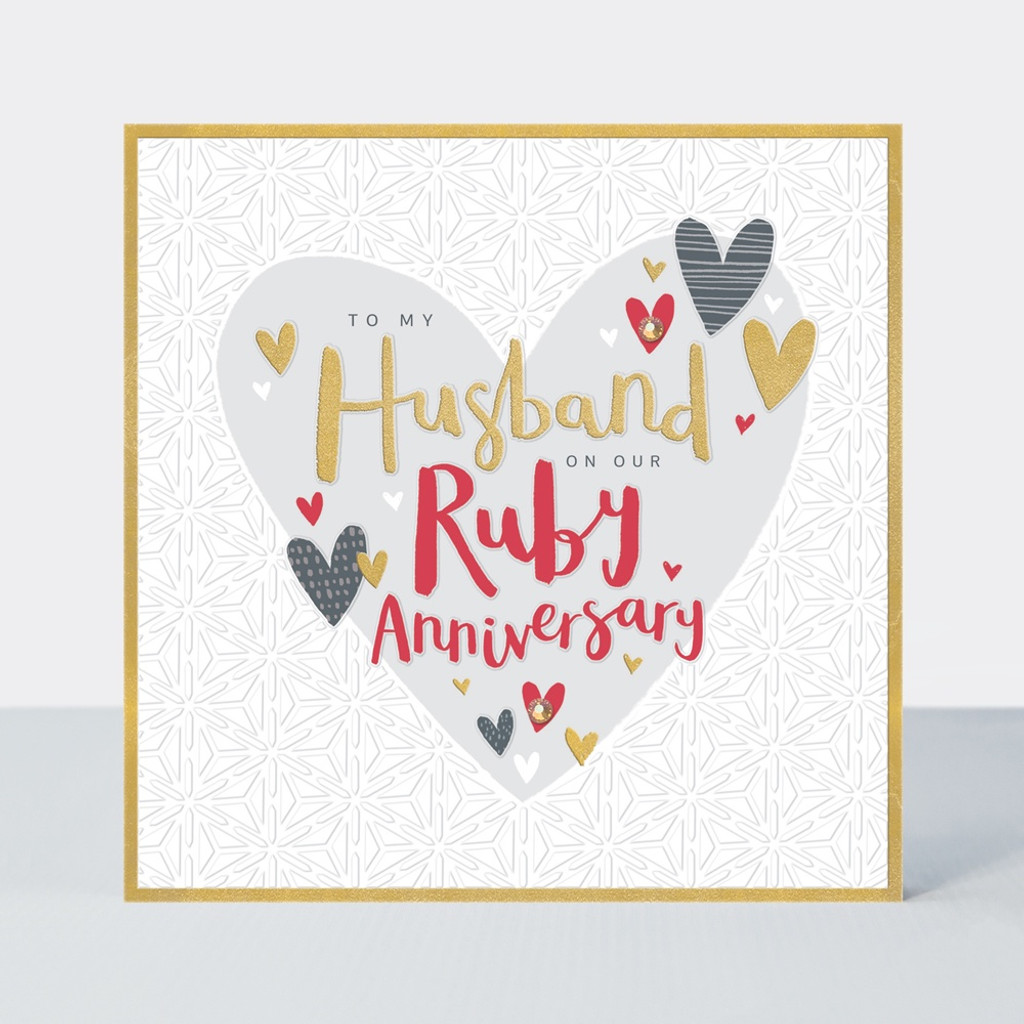 Husband Ruby Anniversary PEONY24