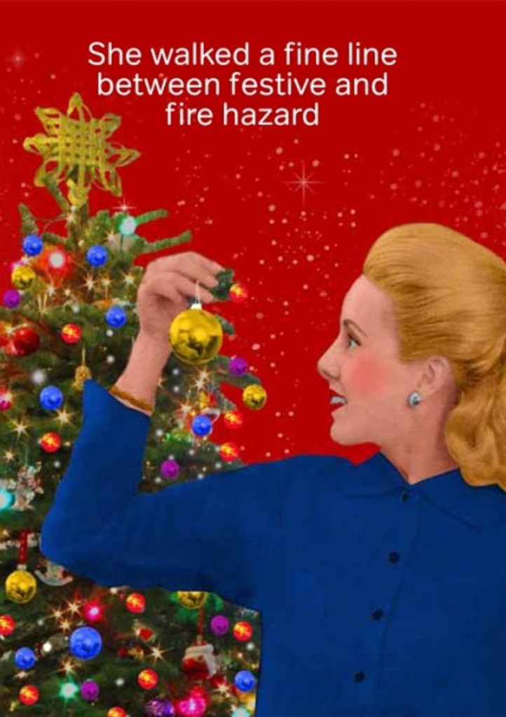 Festive Fire Hazard XLRF1072