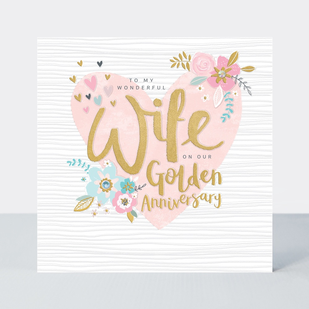 Wife Golden Anniversary PEONY19