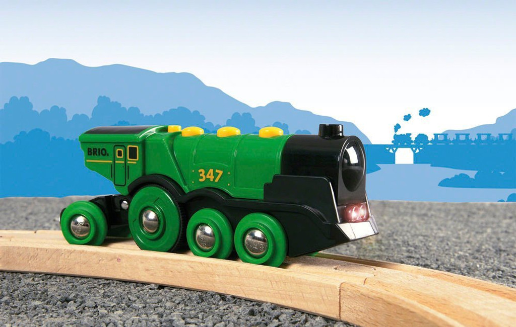 Big Green Action Locomotive - Brio