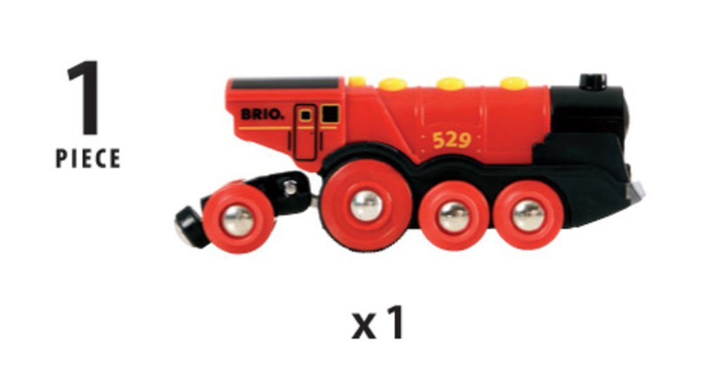 Mighty Red Action Locomotive - Brio