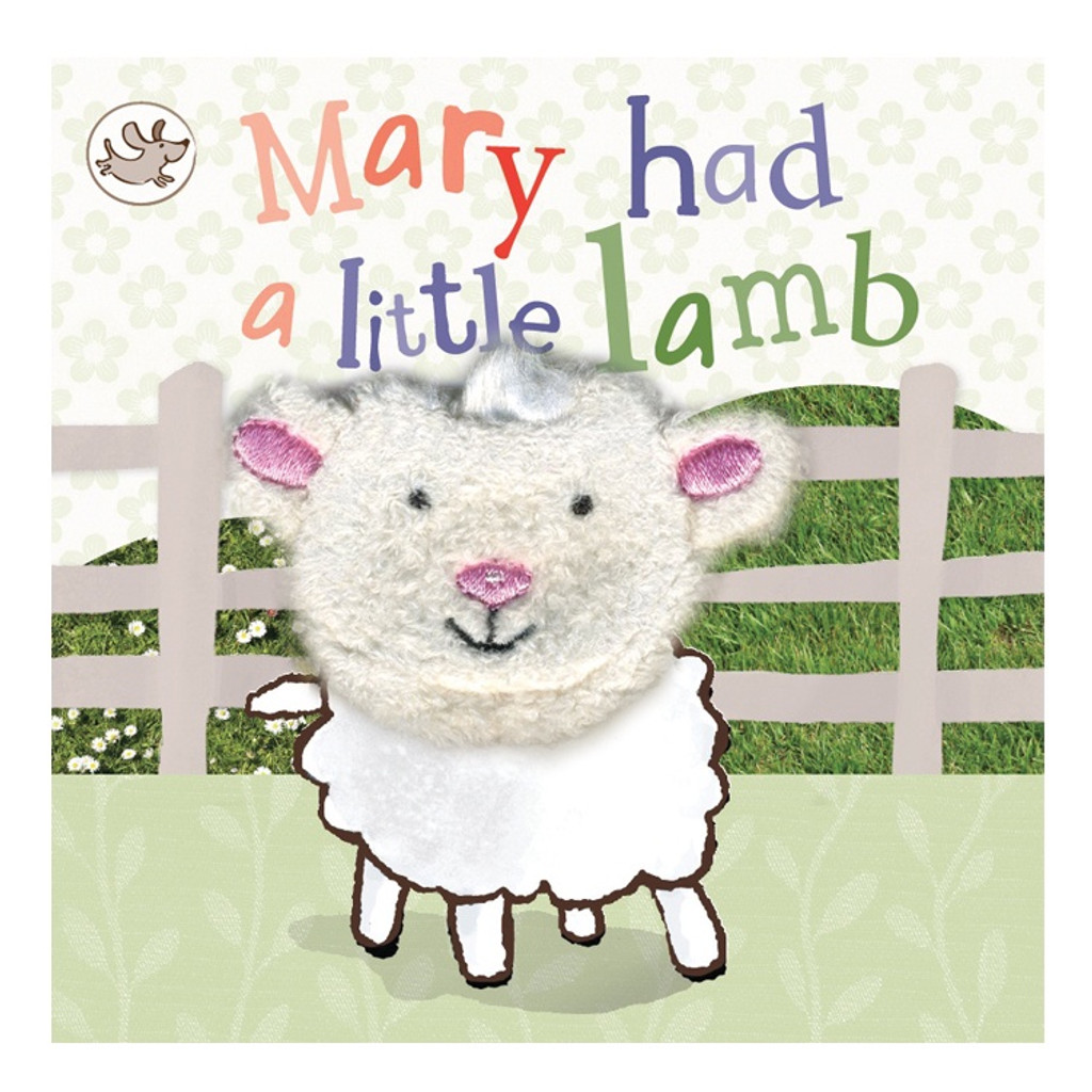 Mary Had a Little Lamb Finger Puppet Book