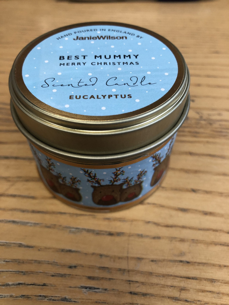 Small Candle - Best Mummy Eucalyptus Merry Christmas