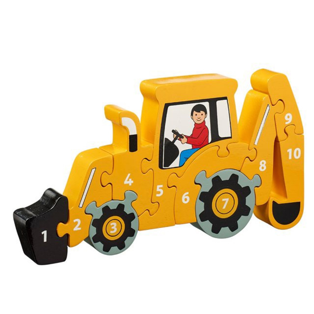 Digger 1-10 Jigsaw