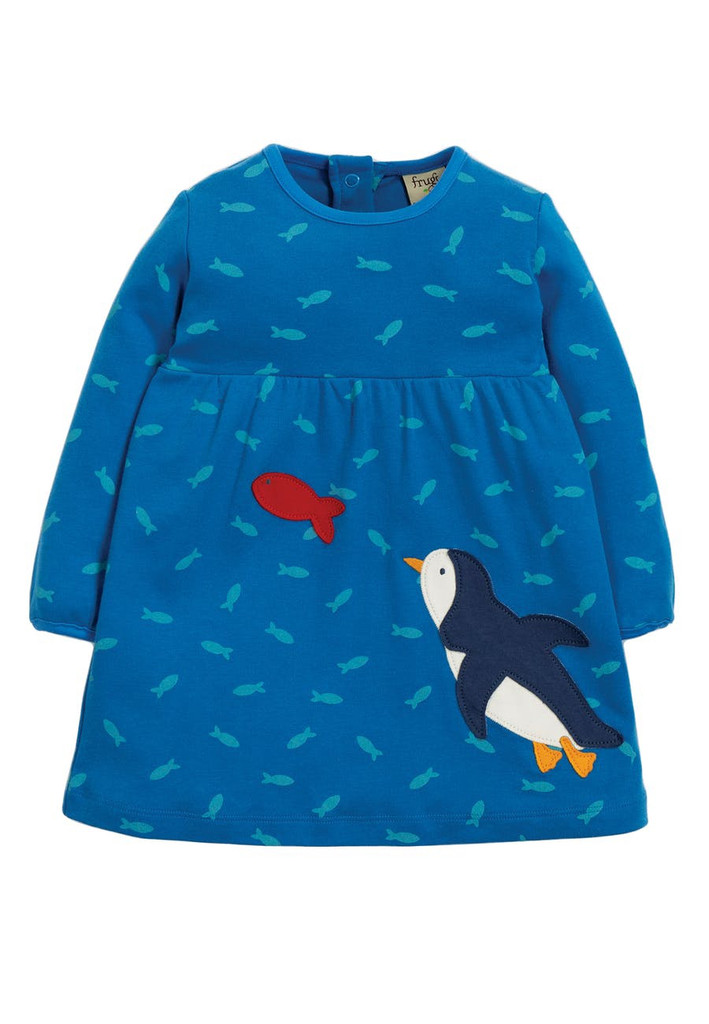 Dolcie Dress - Swimming Shoals/Penguin