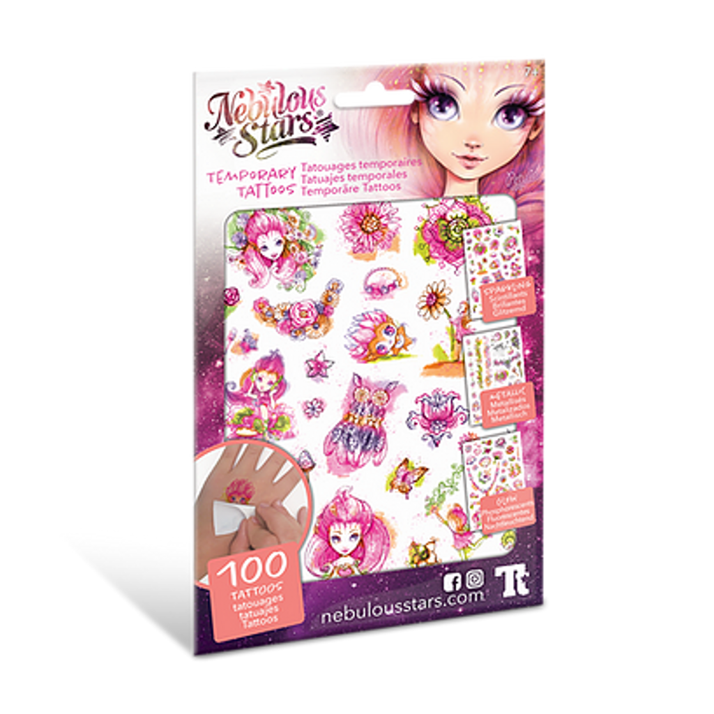 Nebulous Stars 100 Temporary Tattoos - Petulia