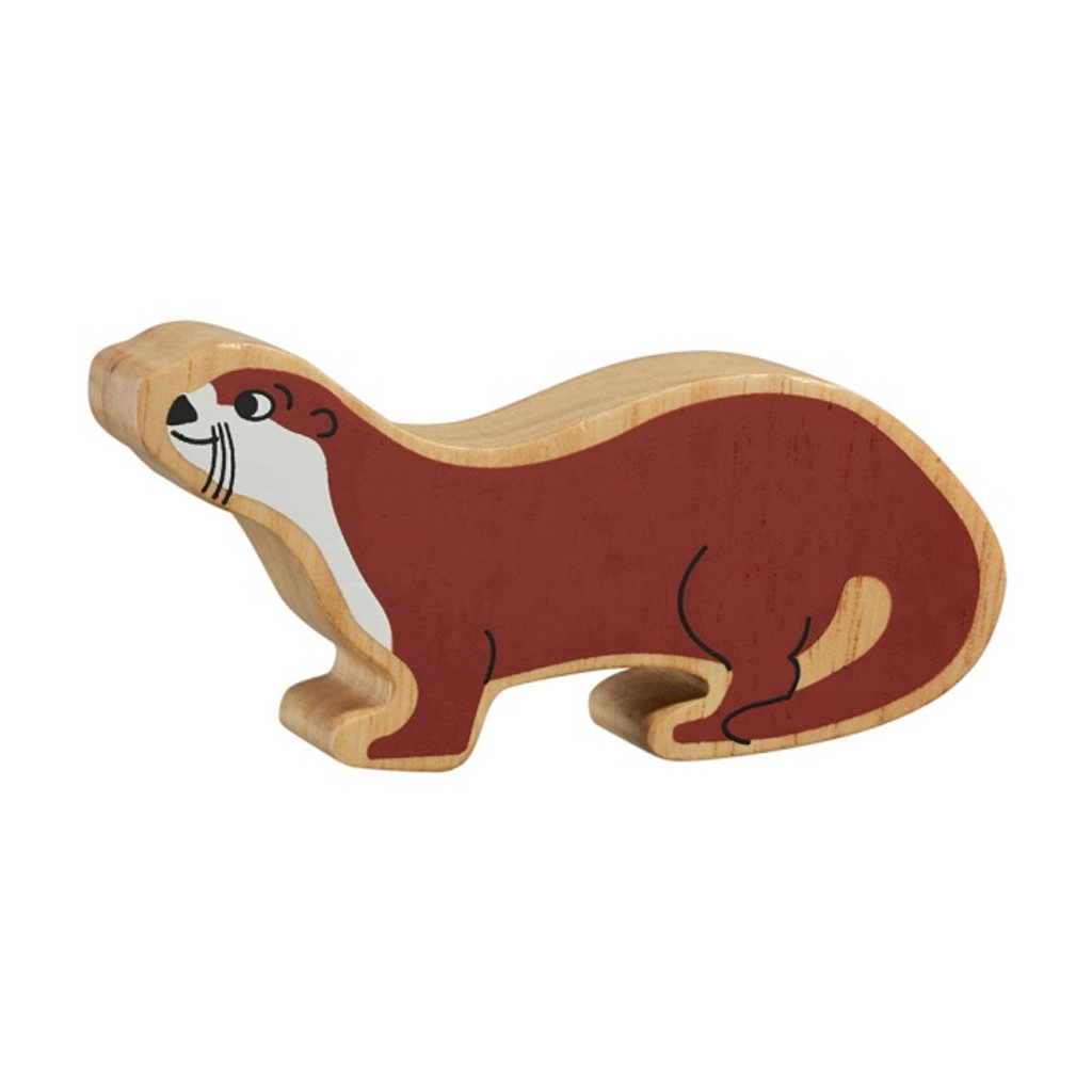 Natural Wooden Brown Otter