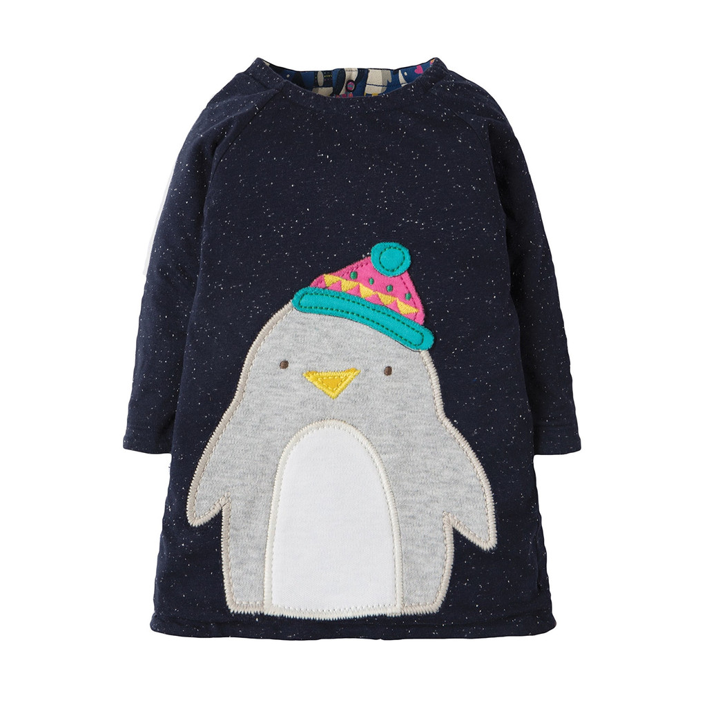 Peek A Boo Dress - Penguin Huddle/Penguin