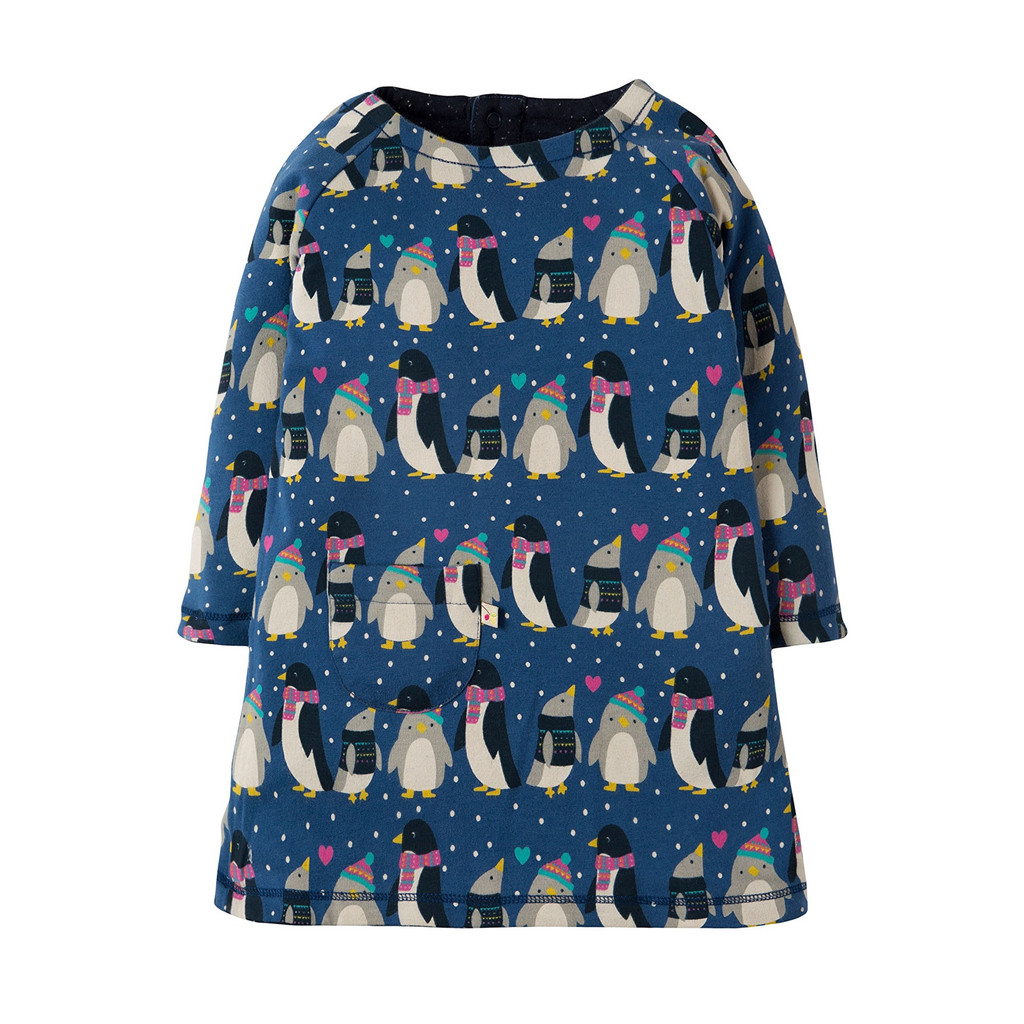 Peek A Boo Dress - Penguin Huddle/Penguin