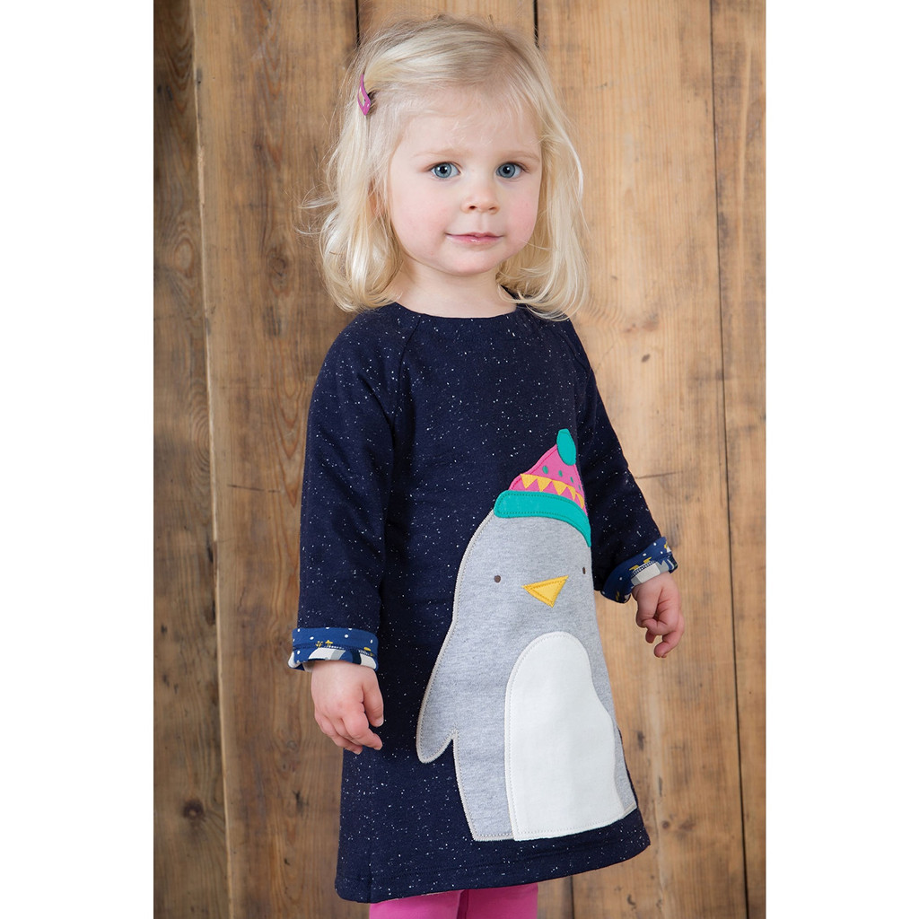 Peek A Boo Dress - Penguin Huddle/Penguin