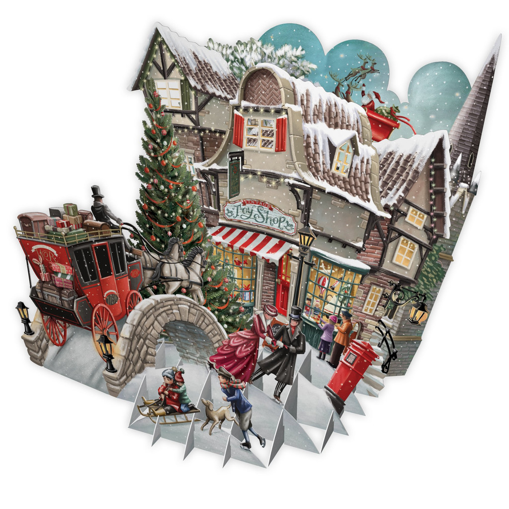 What the Dickens! - 3D Christmas Card XTW017