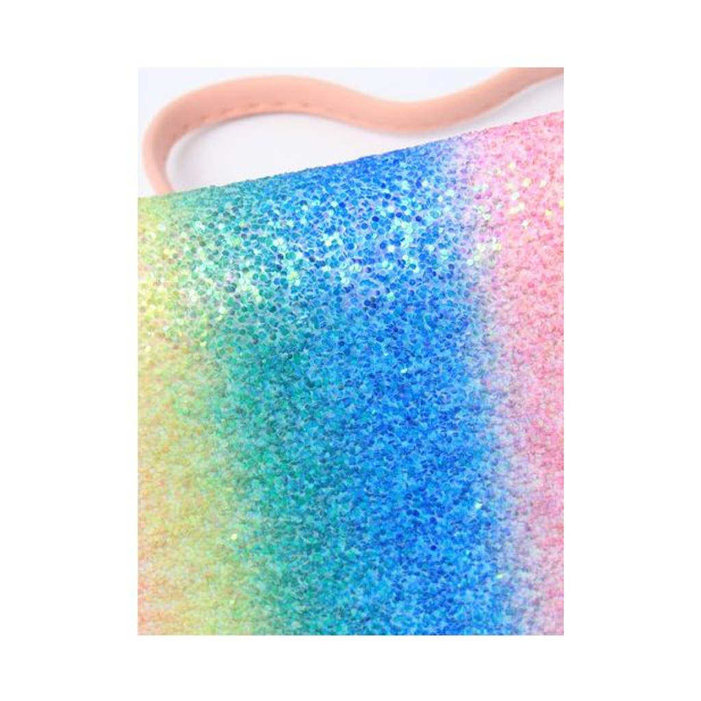 Rainbow Glitter Saddle Bag