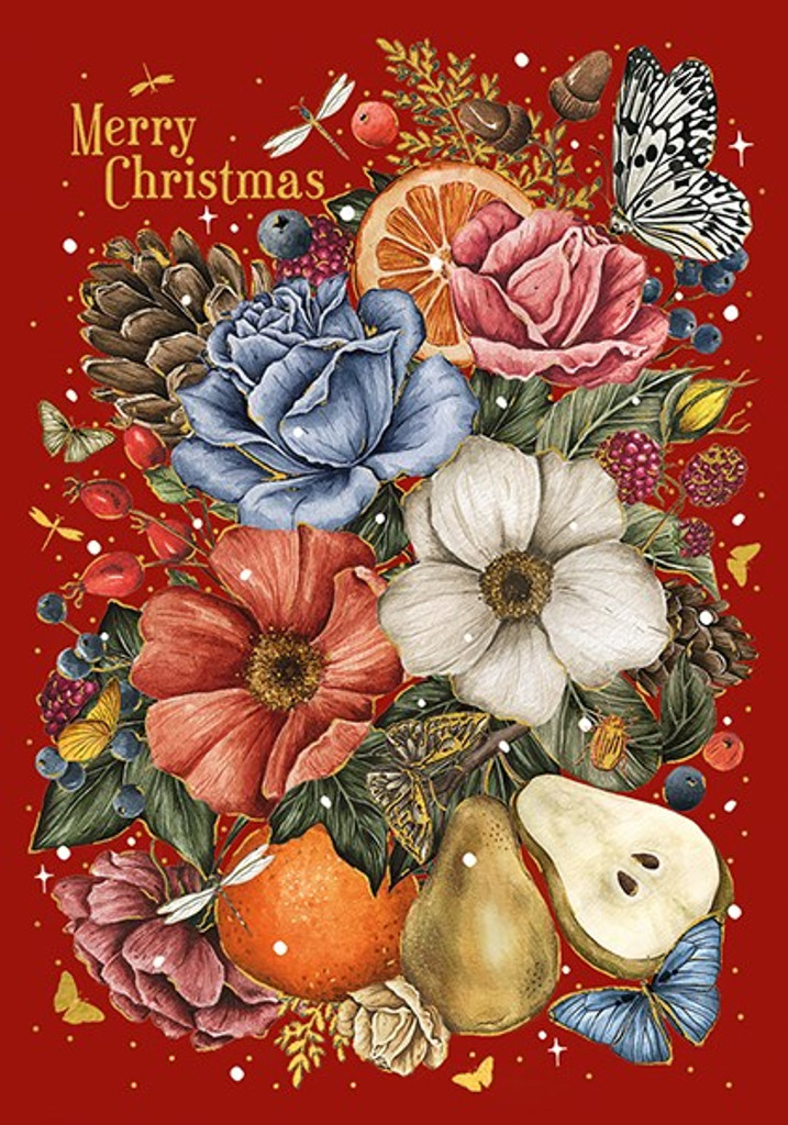 Merry Xmas Butterfly Fruit WPX15A