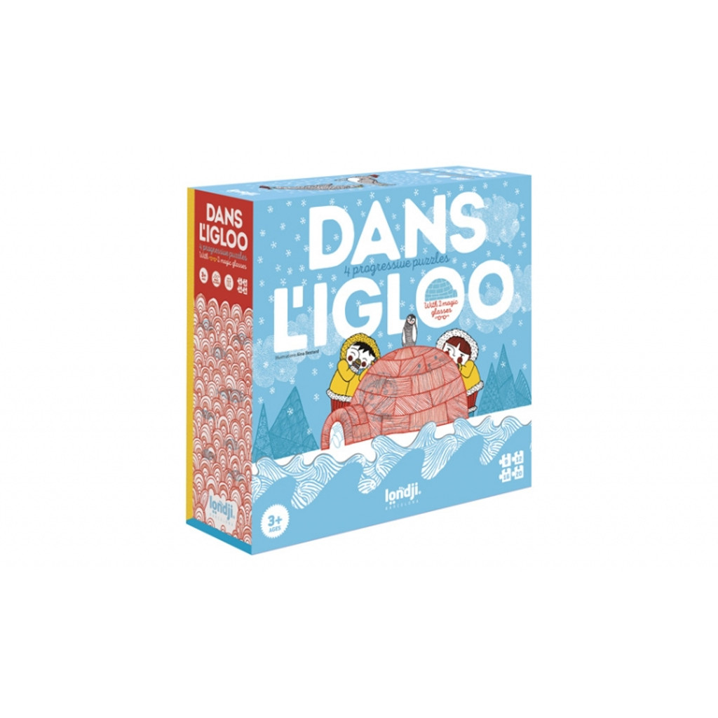 Dans L'Igloo Set of 4 Puzzles