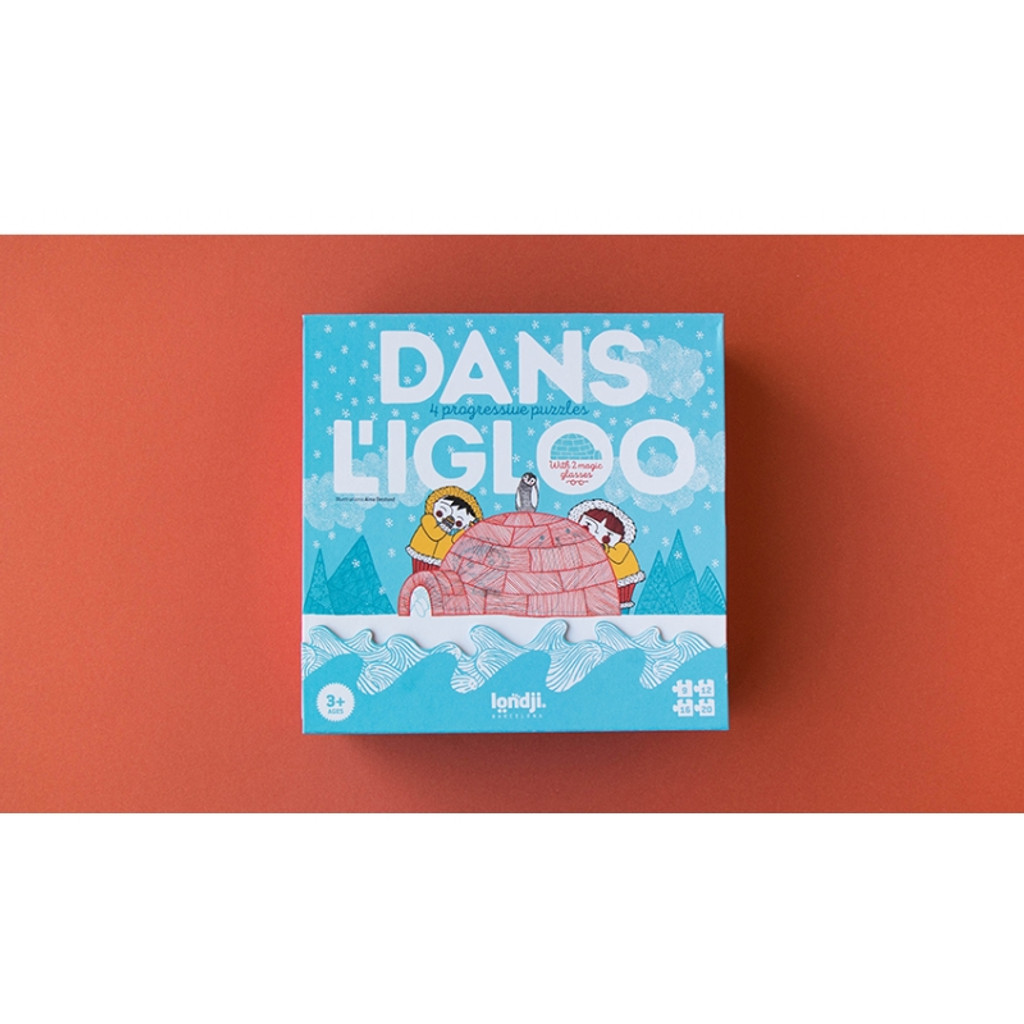 Dans L'Igloo Set of 4 Puzzles