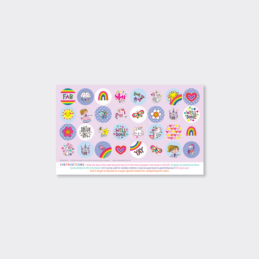 Reward Chart - Princess Unicorn