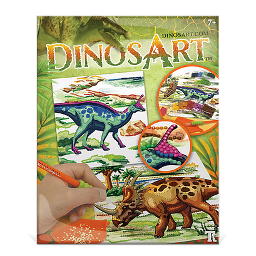 Dinos Art Dazzle-by-Number