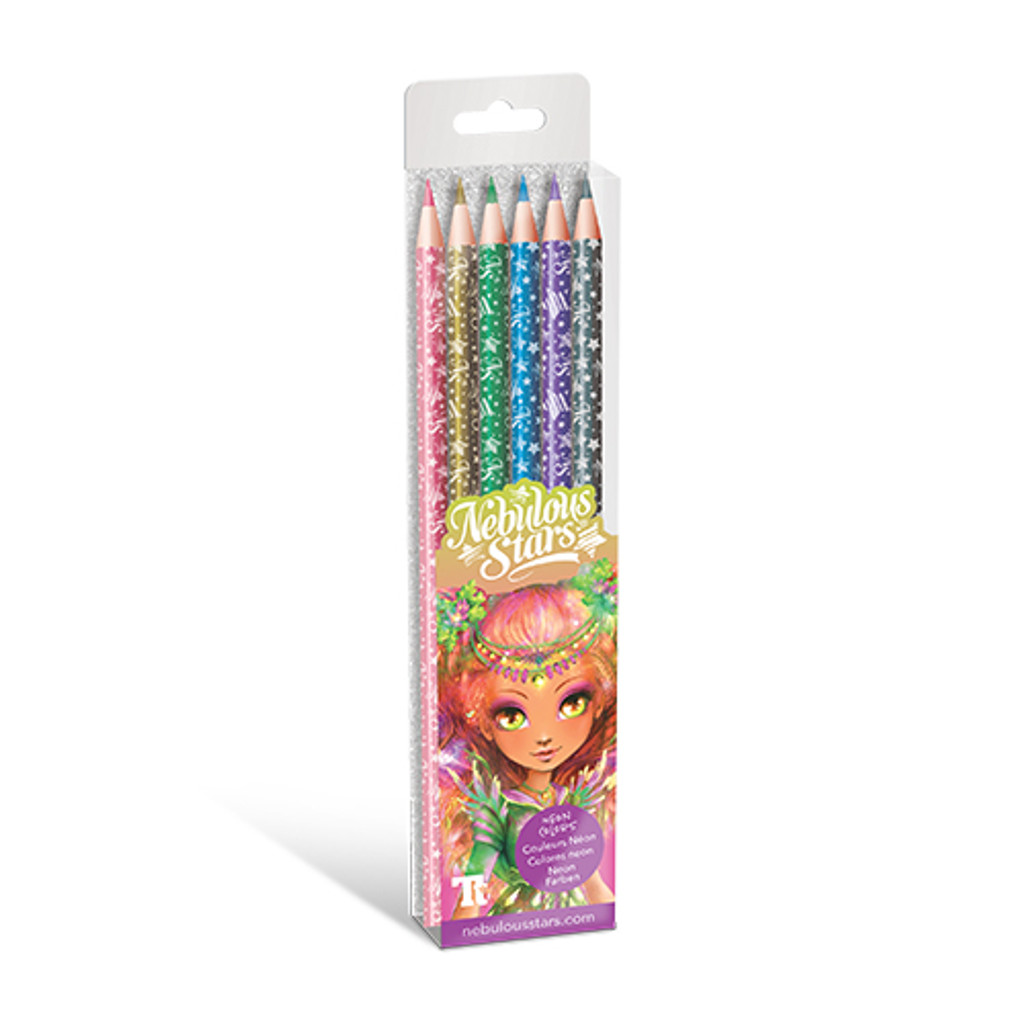 Nebulous Stars – Wooden Colour Pencils 6-pack