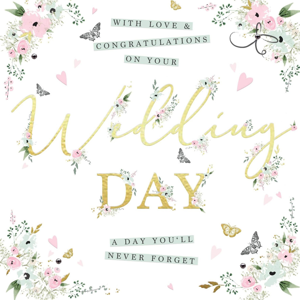 With Love and Congratulations on your Wedding Day WB05