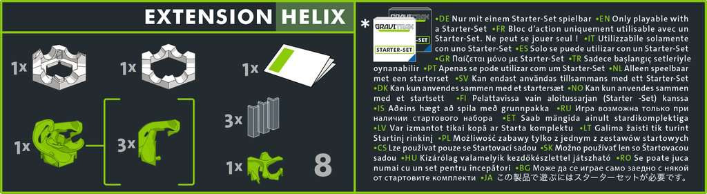 GraviTrax PRO - Extension Helix