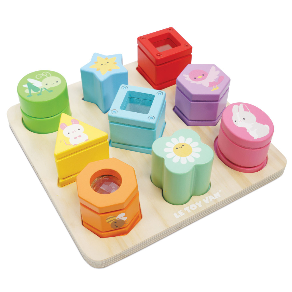 Petilou Wooden Sensory Shapes