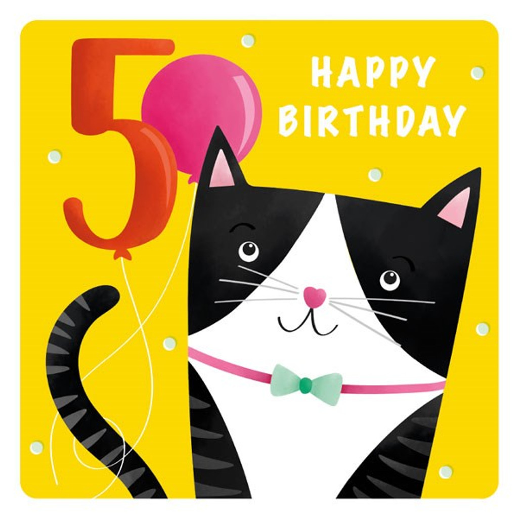 Age 5 Today Cat WSG05A