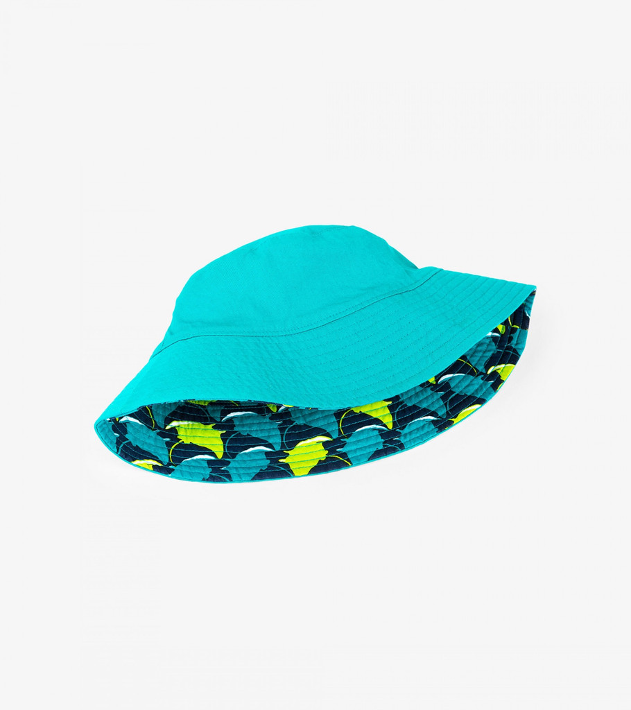 Friendly Manta Rays Reversible Sun Hat