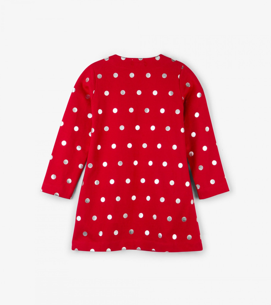 Holiday Dots Mod Dress