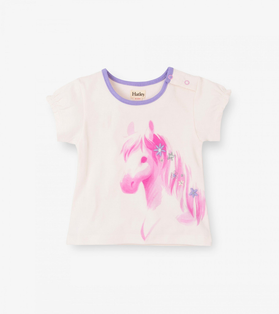 Horses Baby Graphic Tee