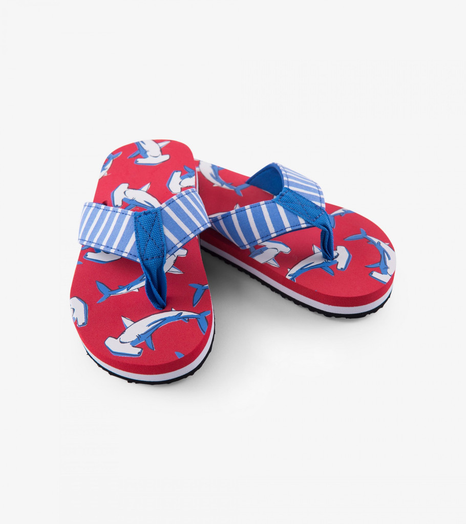 Loop-The-Looping Hammerheads Flip Flops