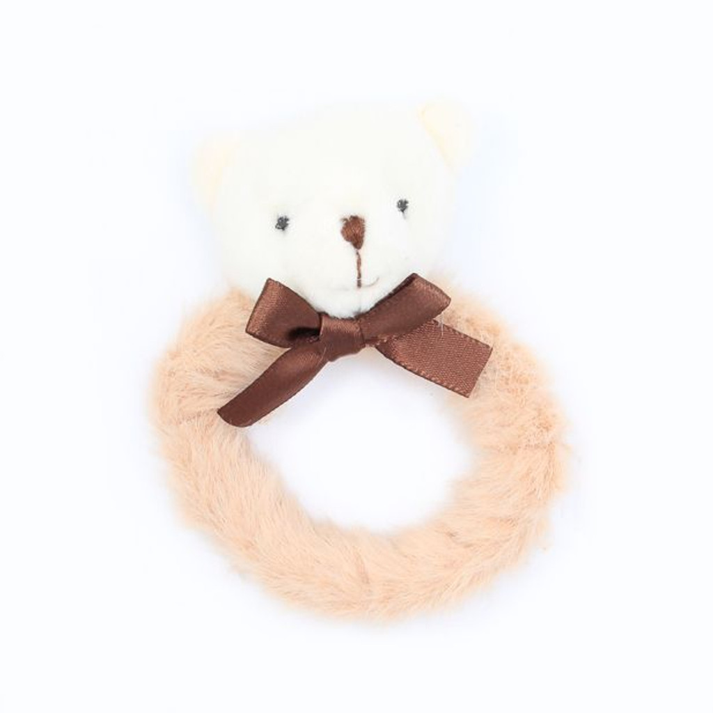 Teddy Bear Scrunchie