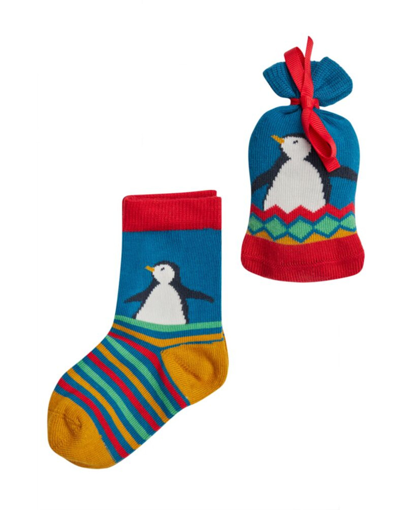 Super Socks in a Bag - Deep Sea/Penguin
