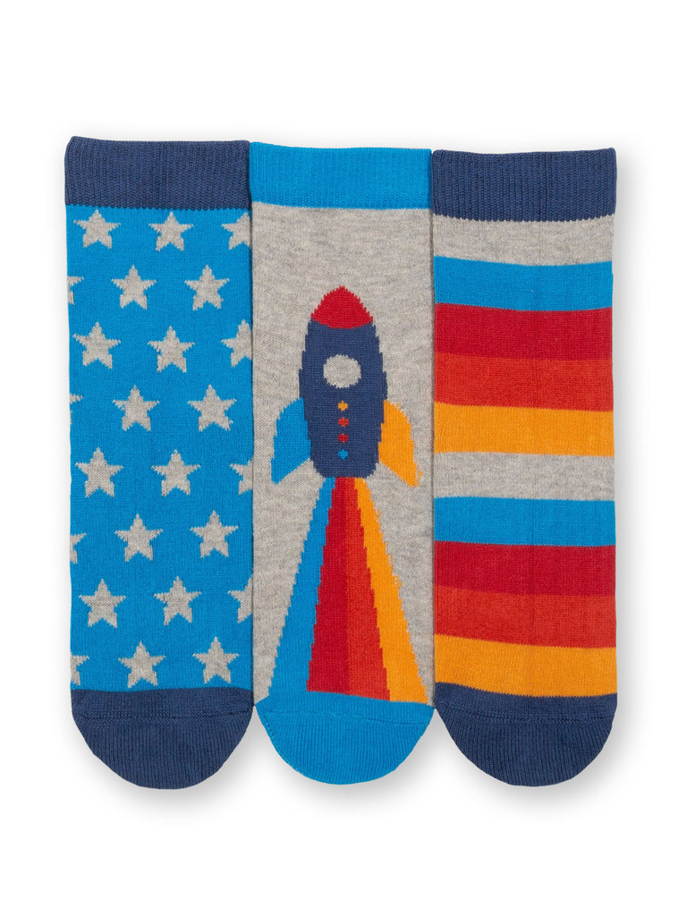 Moon Mission Socks 3 Pack