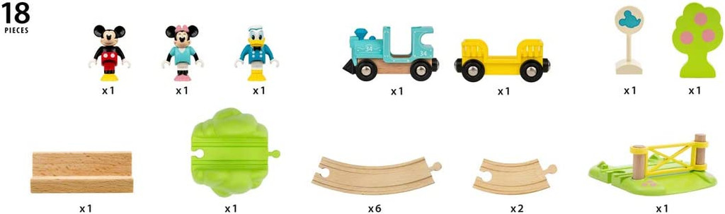 Mickey Mouse Train Set - Brio