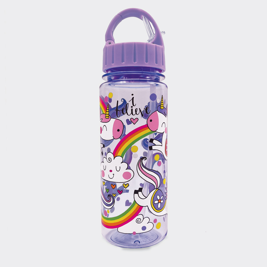 Unicorns & Rainbows Water Bottle 500ml