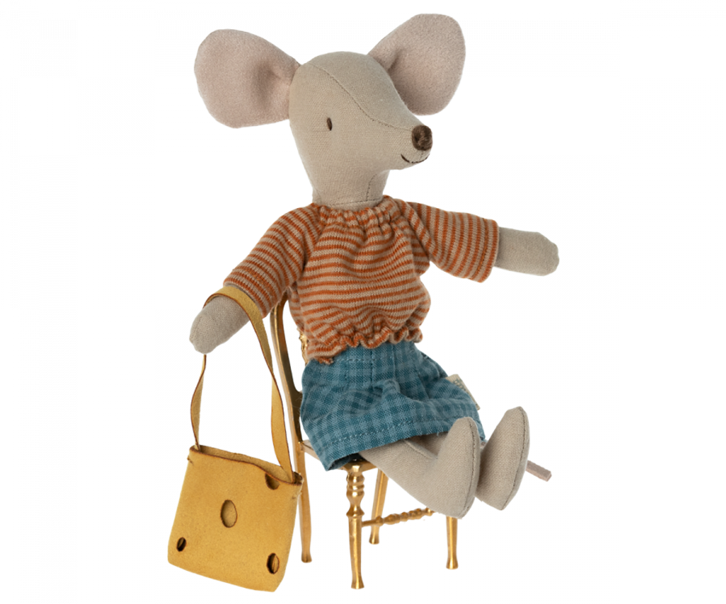 Mum Mouse With Bag