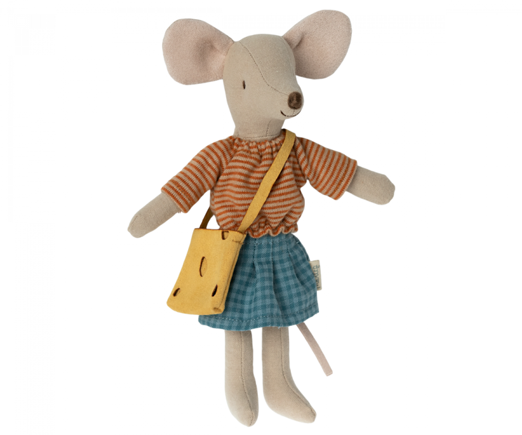 Mum Mouse With Bag