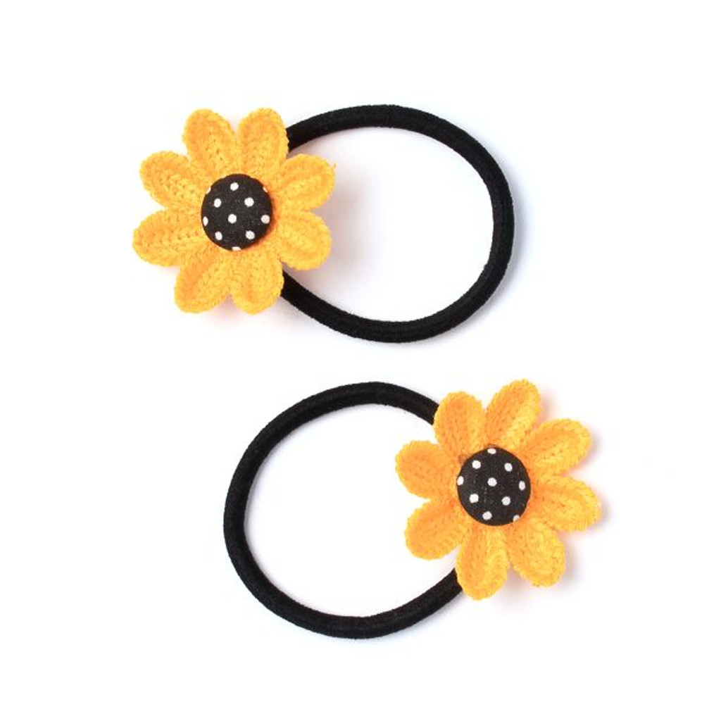 2 Sunflower Elastics