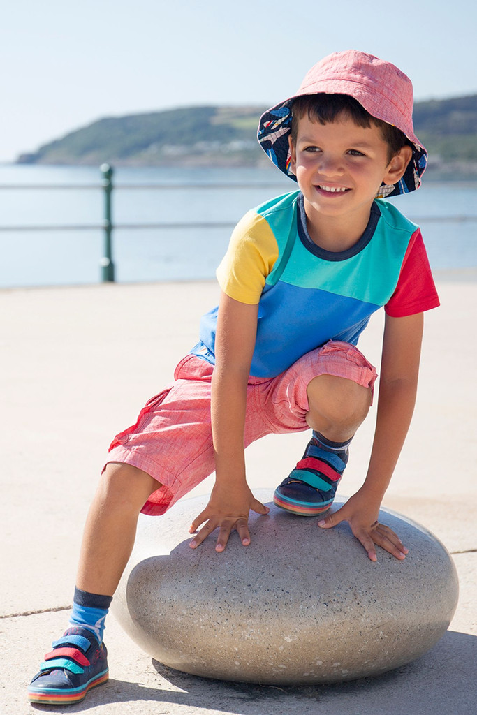 Russ Reversible Hat - Red / Surf Time