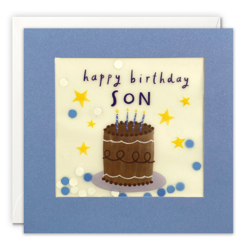 Son Cake Paper Shakies Card PP3591