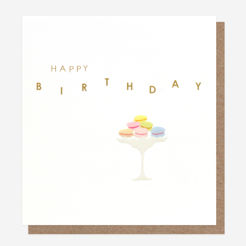 Macaroons Birthday Card TNC006